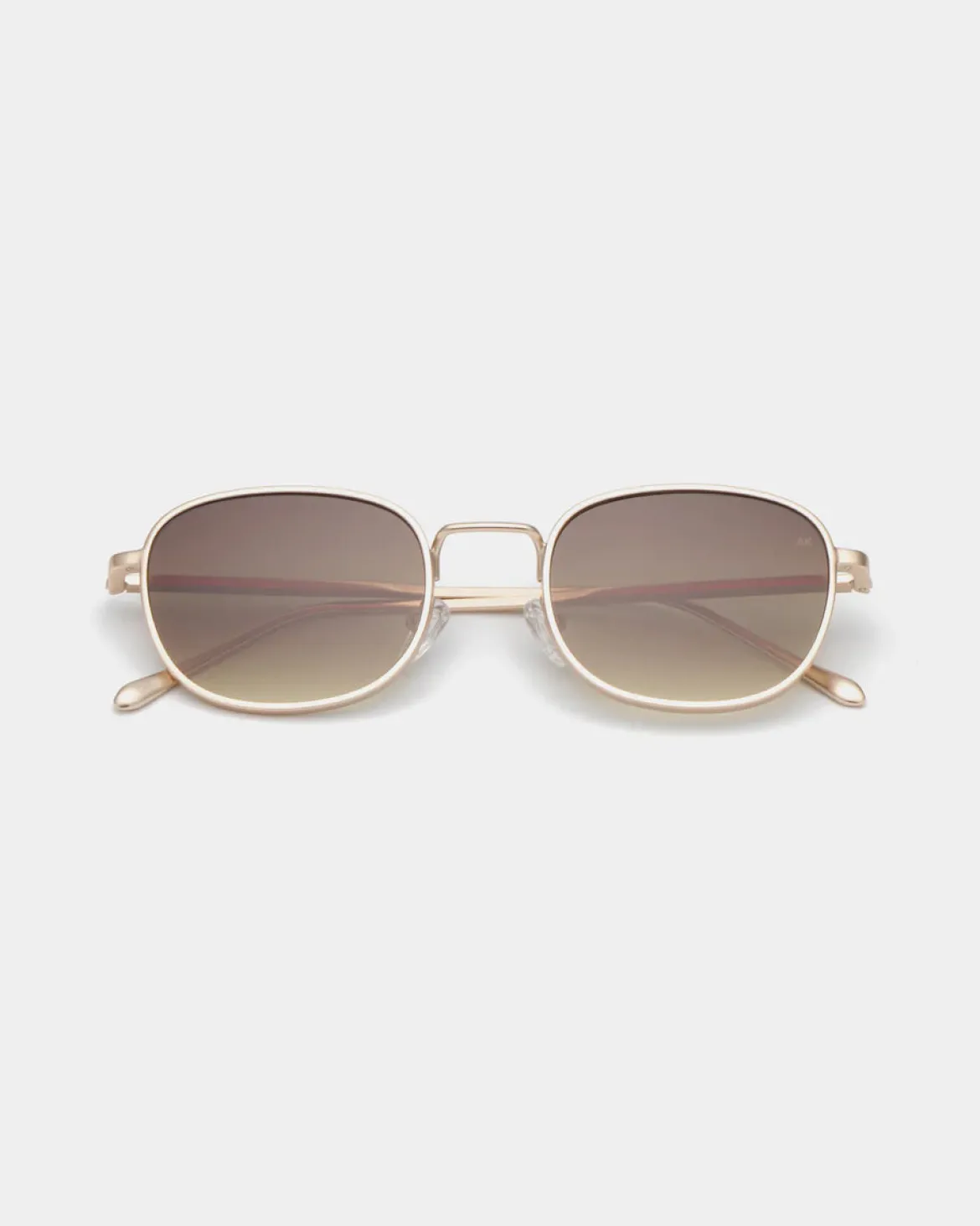 A.Kjaerbede unisex aurinkolasit Hello, kullankeltainen