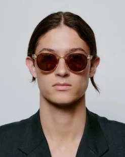 A.Kjaerbede unisex aurinkolasit Marvin, vaalea beige