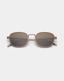 A.Kjaerbede unisex aurinkolasit Hello, tummanruskea