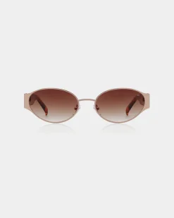 A.Kjaerbede unisex aurinkolasit Bella, ruskea kuosillinen