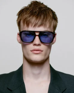 A.Kjaerbede Unisex aurinkolasit Kaya, sininen kuosi