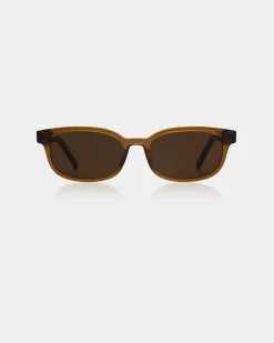 A.Kjaerbede unisex aurinkolasit Charlie, tummanruskea