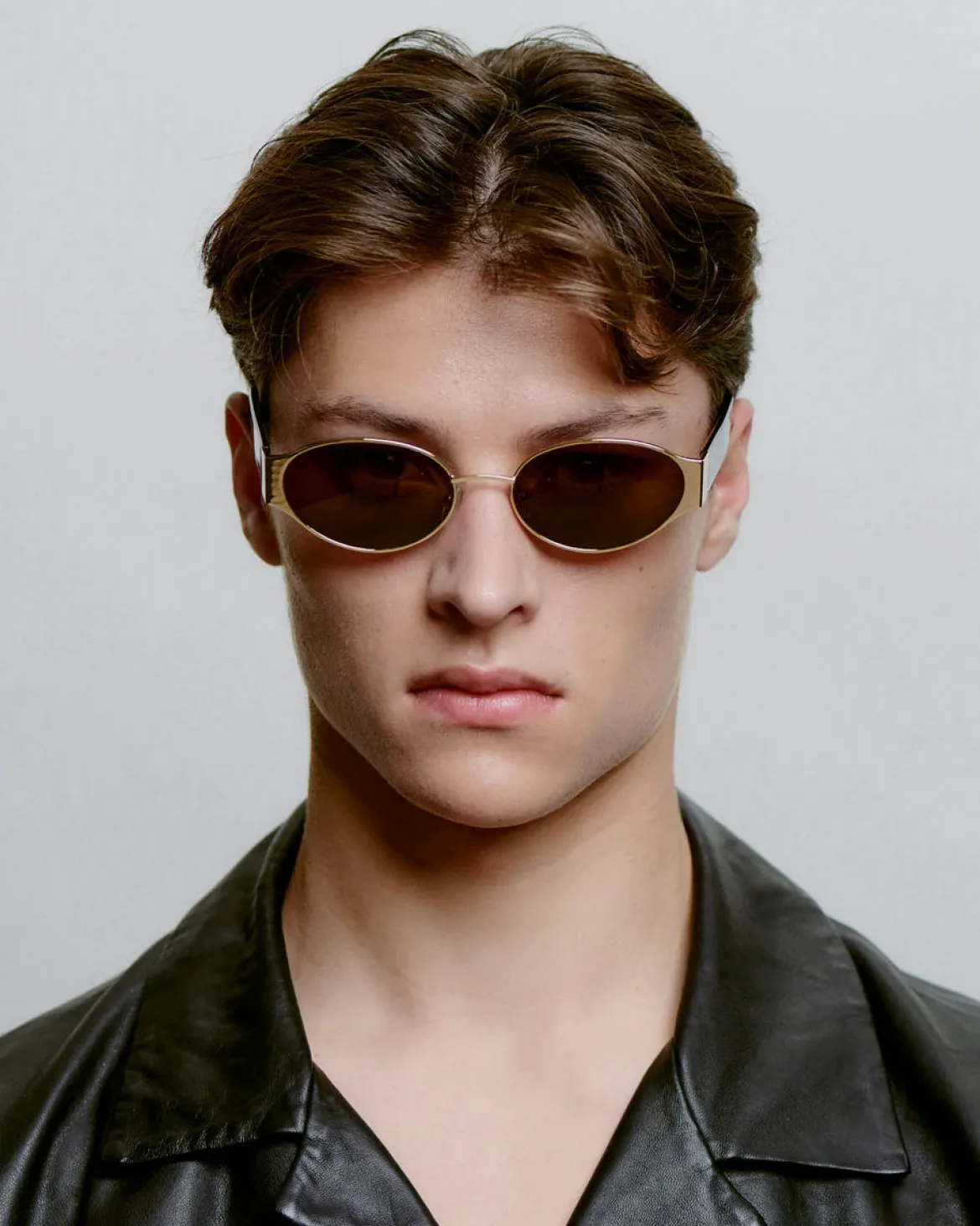 A.Kjaerbede unisex aurinkolasit Bella, Kulta
