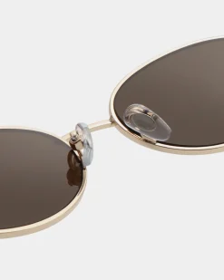A.Kjaerbede unisex aurinkolasit Bella, Kulta