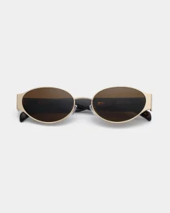 A.Kjaerbede unisex aurinkolasit Bella, Kulta