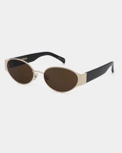 A.Kjaerbede unisex aurinkolasit Bella, Kulta