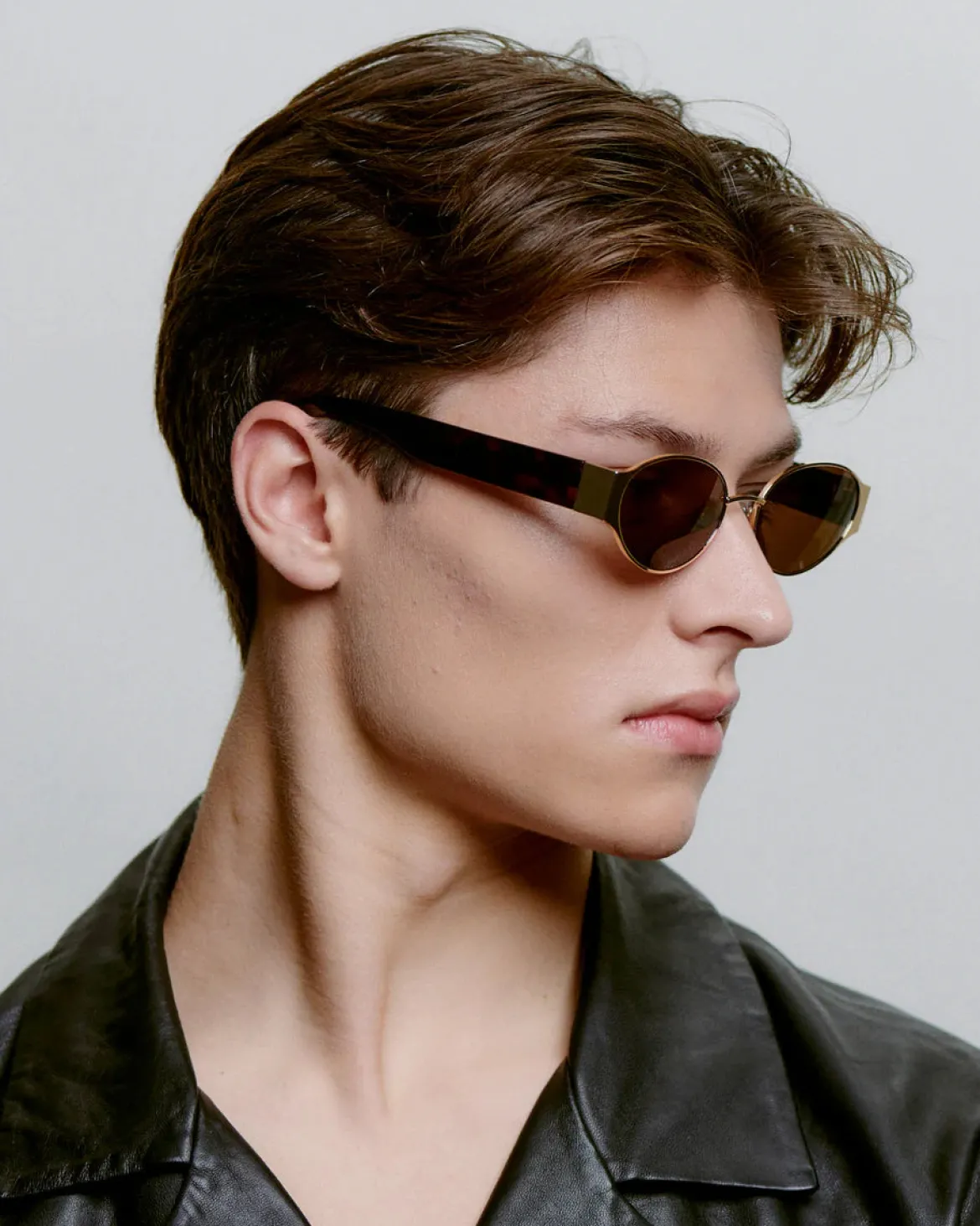 A.Kjaerbede unisex aurinkolasit Bella, Kulta