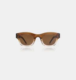 A.Kjaerbede Unisex Aurinkolasit, LANE Ruskea Kuosi