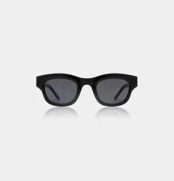 A.Kjaerbede Unisex Aurinkolasit, LANE Musta