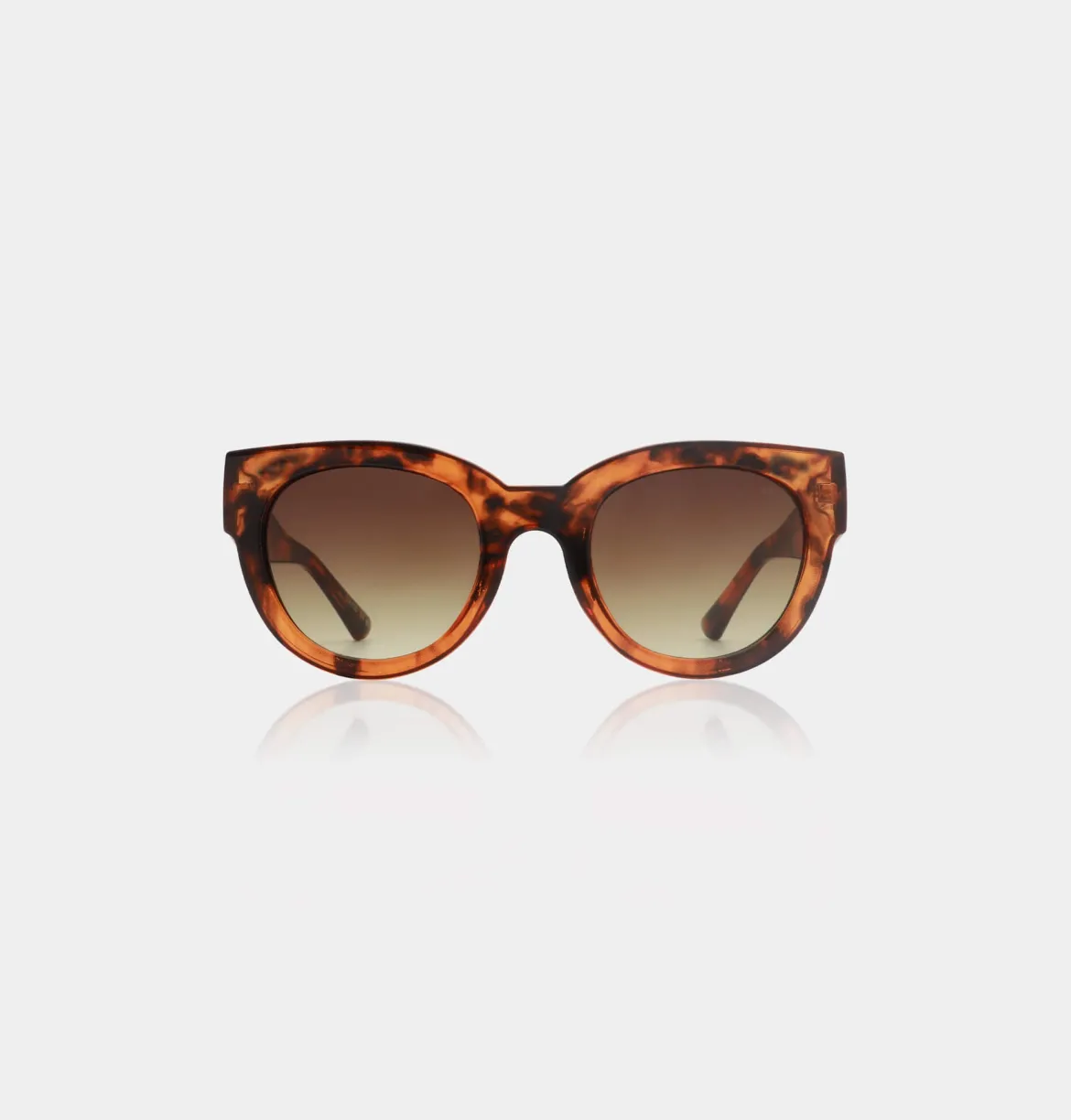 A.Kjaerbede Unisex aurinkolasit Lilly, musta ruutu