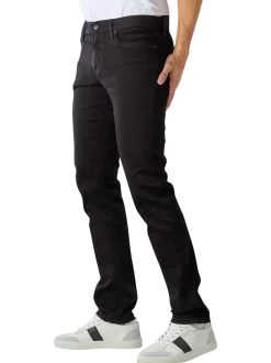 Alberto miesten farkut Pipe Denim Superfit Dual FX, musta