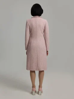 Andiata bleiserimekko Caren Coat, vaaleanpunainen