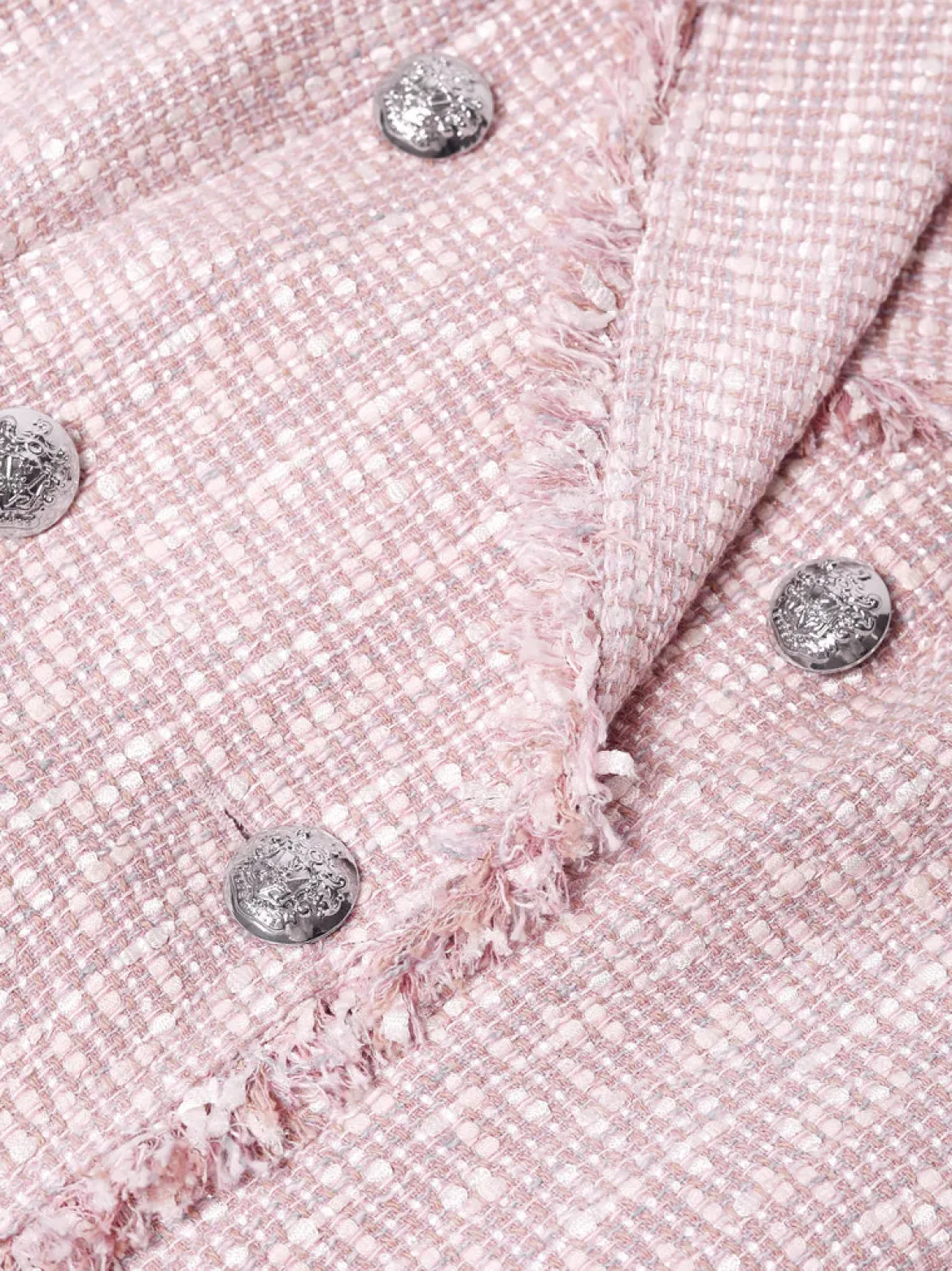Andiata bleiserimekko Caren Coat, vaaleanpunainen