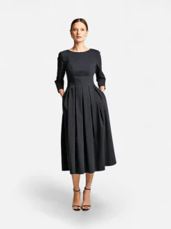 Andiata Naisten Mekko Julitta 3 Dress Musta