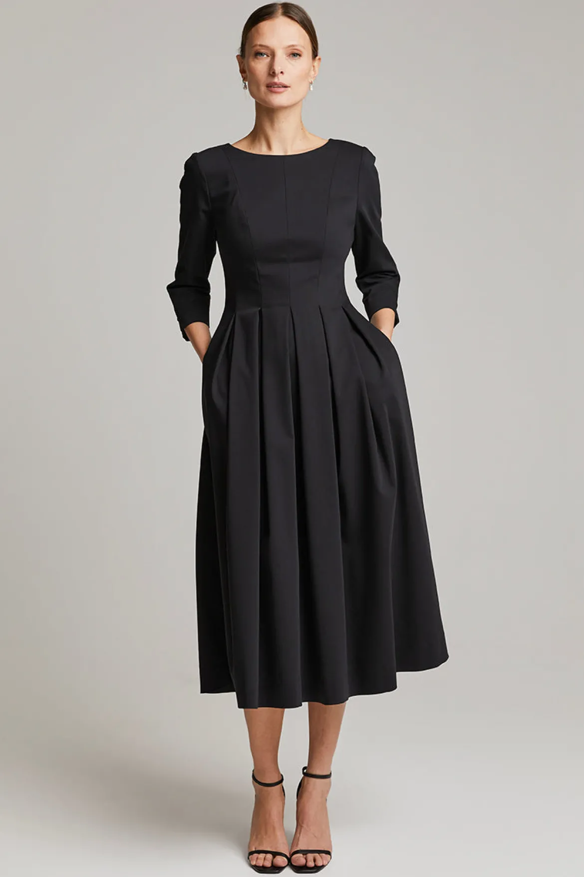 Andiata Naisten Mekko Julitta 3 Dress Musta