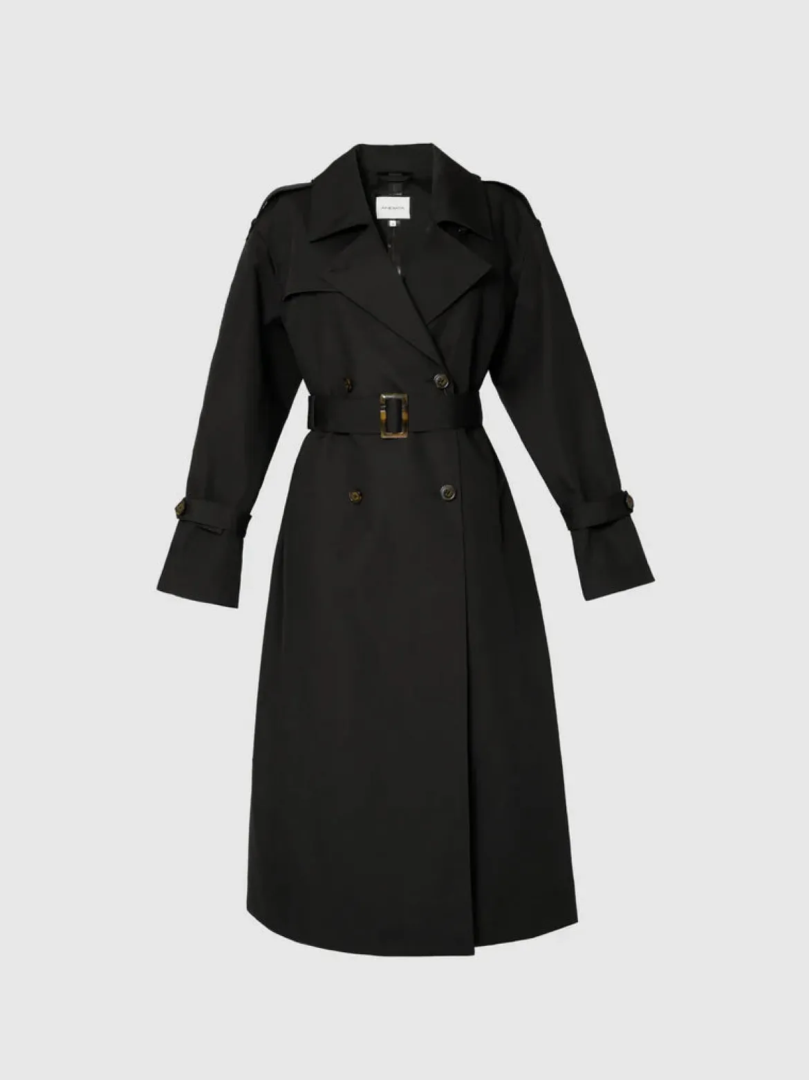 Andiata naisten trenssitakki Suela 2 Coat, musta