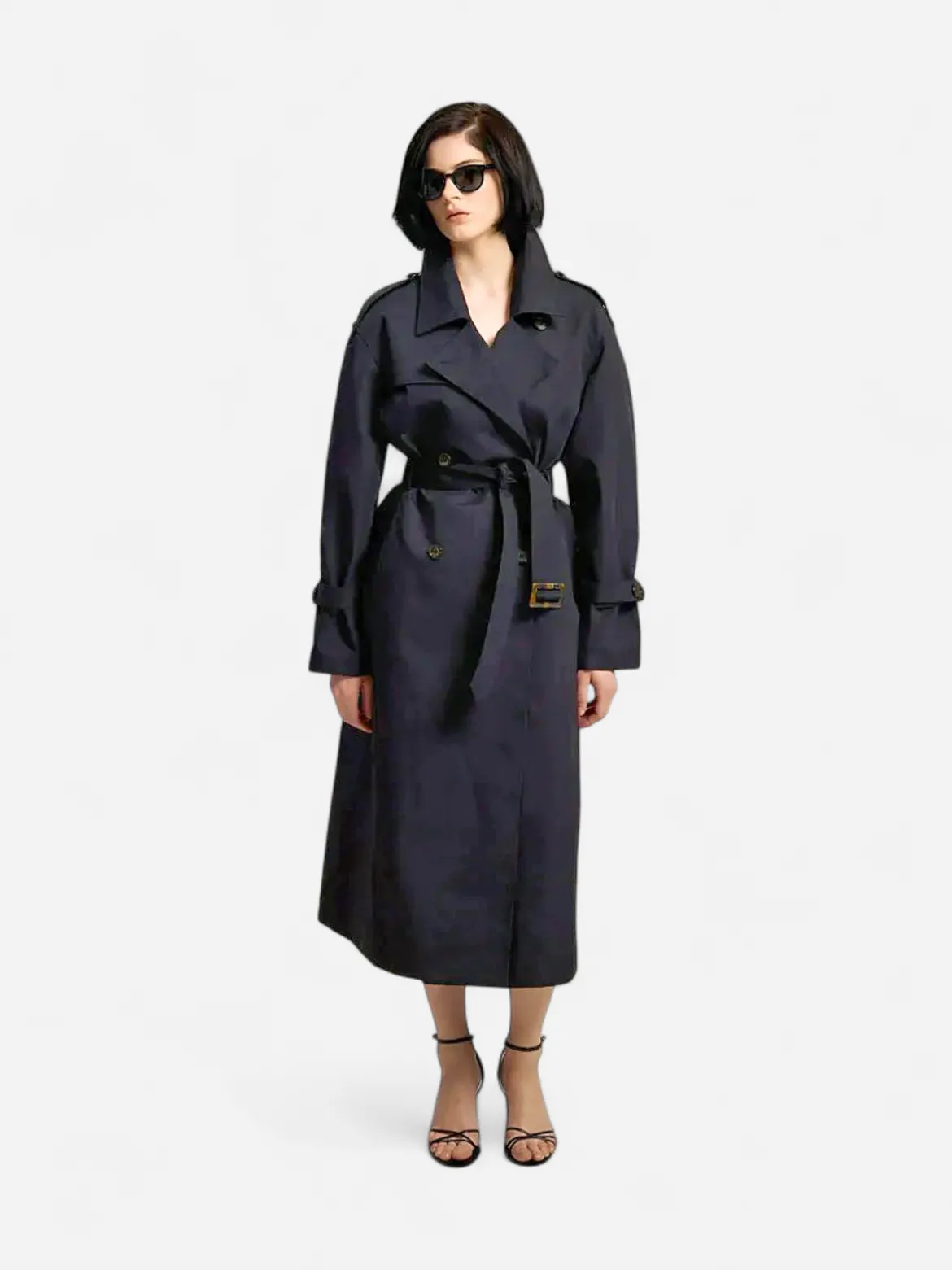 Andiata naisten trenssitakki Suela 2 Coat, musta
