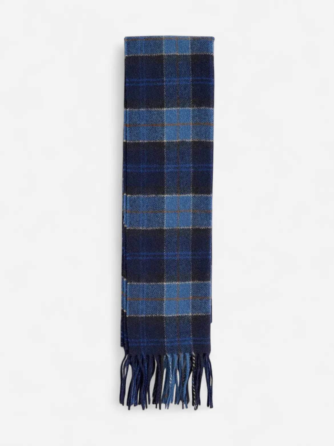 Barbour huivi TARTAN LAMBSWOOL NOS SCARF, sininen ruutu