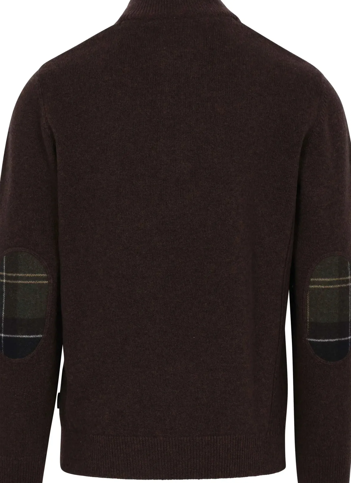 Barbour miesten neulepusero Holden Half Zip, tummanruskea