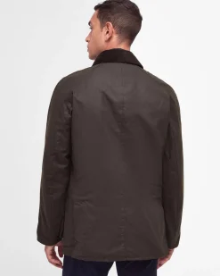 Barbour miesten takki Ashby Waxed Jacket, khaki