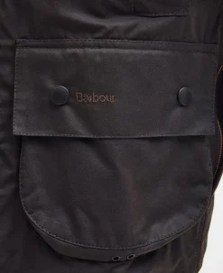 Barbour miesten takki Classic Beaufort Wax Jacket, tumma oliivi