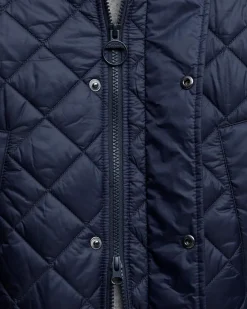 Barbour miesten tikkitakki, Barbour Essential Bedale Quilted Jacket Tummansininen