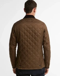 Barbour miesten tikkitakki Icons Heritage Quilted Jacket, Keskiruskea