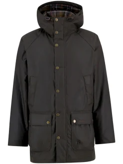 Barbour miesten vahapintainen parkatakki, Barbour Bedale Wax Parka Khaki