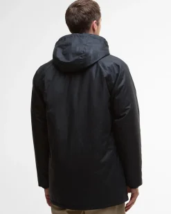 Barbour miesten vahapintainen parkatakki, Barbour Bedale Wax Parka Tummansininen