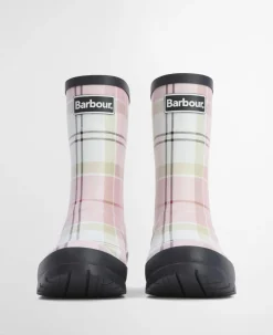 Barbour naisten saappaat Banbury Mid Wellingtonds, pinkki kuosi