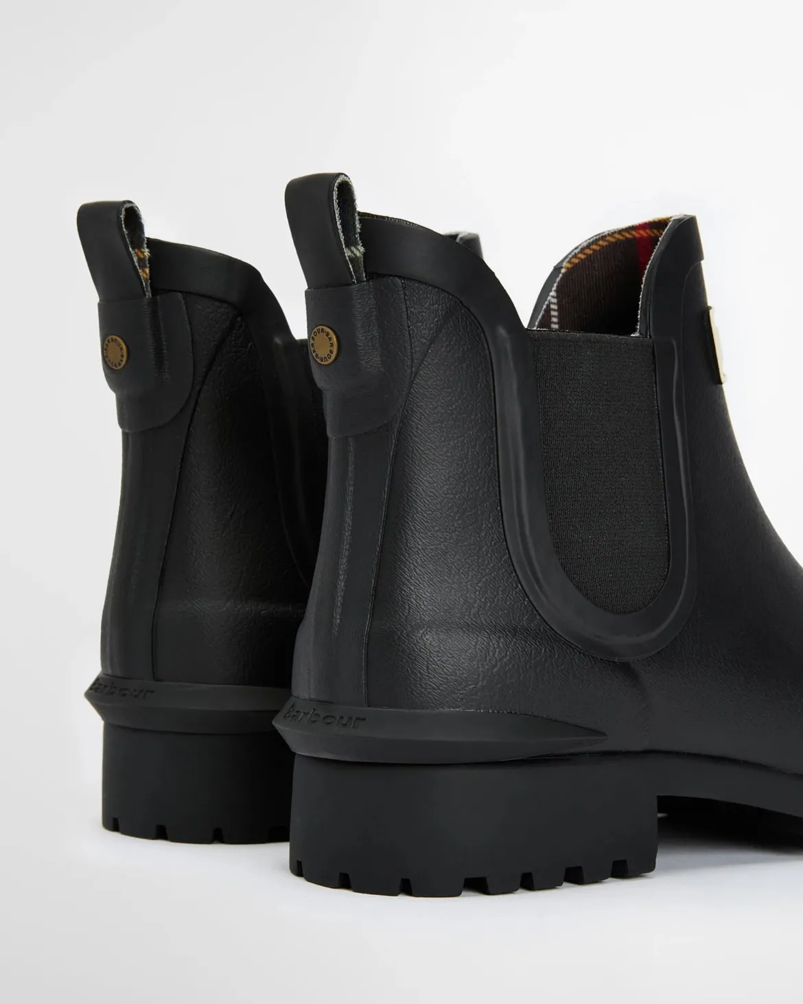 Barbour naisten saappaat, Barbour Wilton Chelsea Welly Musta