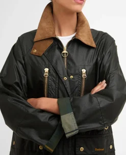 Barbour naisten takki Argill Wax, khaki