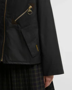 Barbour naisten takki Arlene Wax Jacket, tummansininen