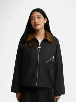 Barbour naisten takki Arlene Wax Jacket, tummansininen