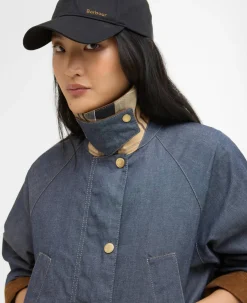 Barbour naisten takki Barbour Asker Casual, sininen indigo