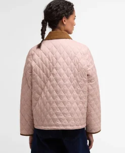 Barbour Naisten Tikkitakki Icons Cropped Liddesdale Jacket Vaaleanpunainen