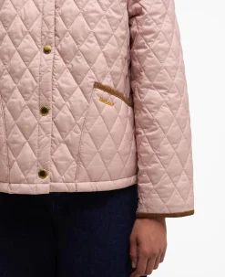 Barbour Naisten Tikkitakki Icons Cropped Liddesdale Jacket Vaaleanpunainen