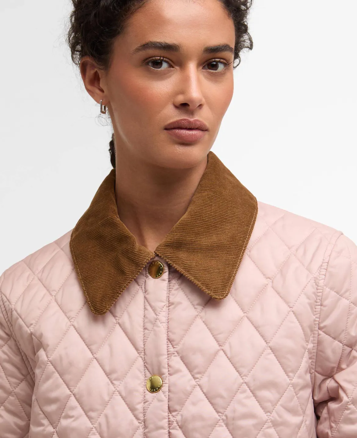 Barbour Naisten Tikkitakki Icons Cropped Liddesdale Jacket Vaaleanpunainen