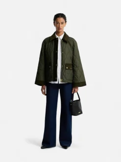 Barbour naisten tikkitakki Kilnwick Quilt, Khaki