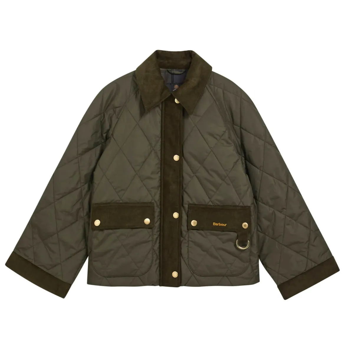 Barbour naisten tikkitakki Kilnwick Quilt, Khaki