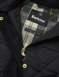 Barbour naisten tikkitakki Kilnwick Quilt, musta