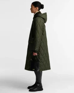 Barbour naisten tikkitakki Rudson Quilt, khaki