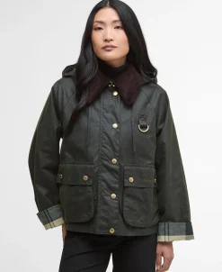 Barbour Reighton Wax Jacket KHAKI