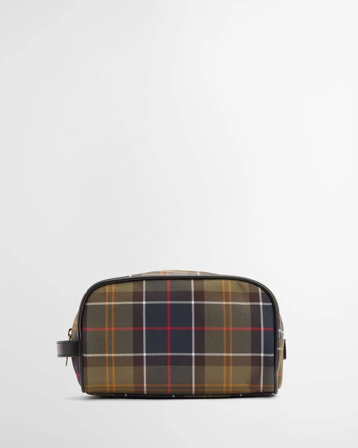 Barbour toilettilaukku Tartan Washbag, vihreä ruutu