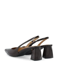 Bianco naisten avokkaat Biamaralyn Slingback Heel Patent, tummanruskea