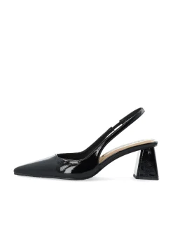 Bianco naisten avokkaat Biamaralyn Slingback Heel Patent, musta