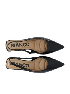 Bianco naisten avokkaat Biamaralyn Slingback Heel Patent, musta