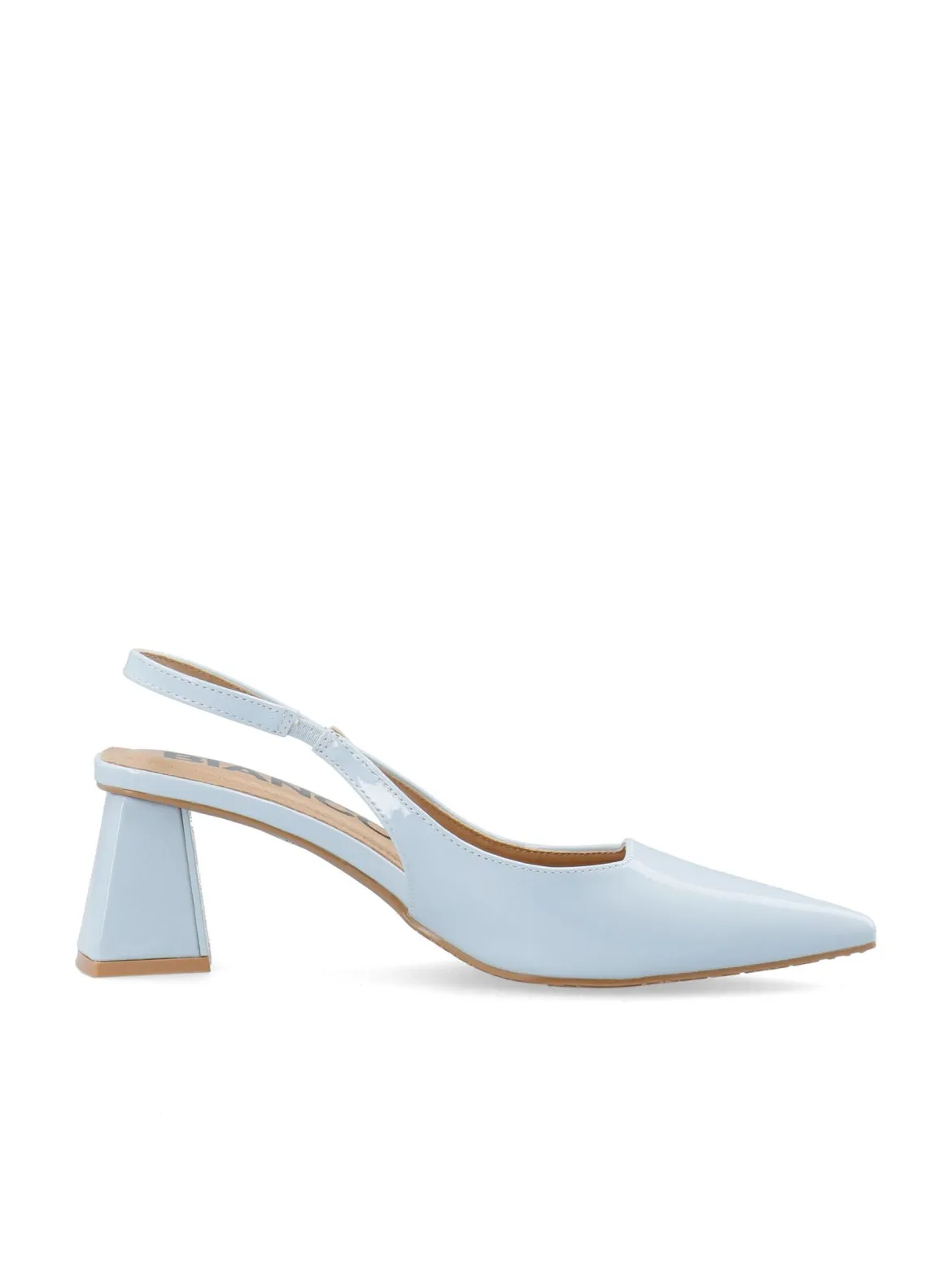 Bianco naisten avokkaat Biamaralyn Slingback Heel Patent, vaaleansininen