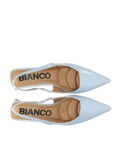 Bianco naisten avokkaat Biamaralyn Slingback Heel Patent, vaaleansininen