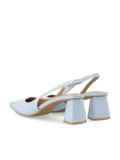 Bianco naisten avokkaat Biamaralyn Slingback Heel Patent, vaaleansininen